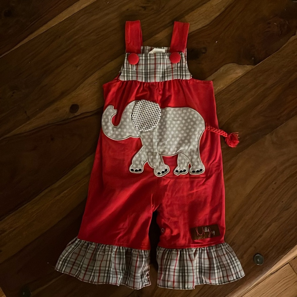 Millie Jay elephant romper